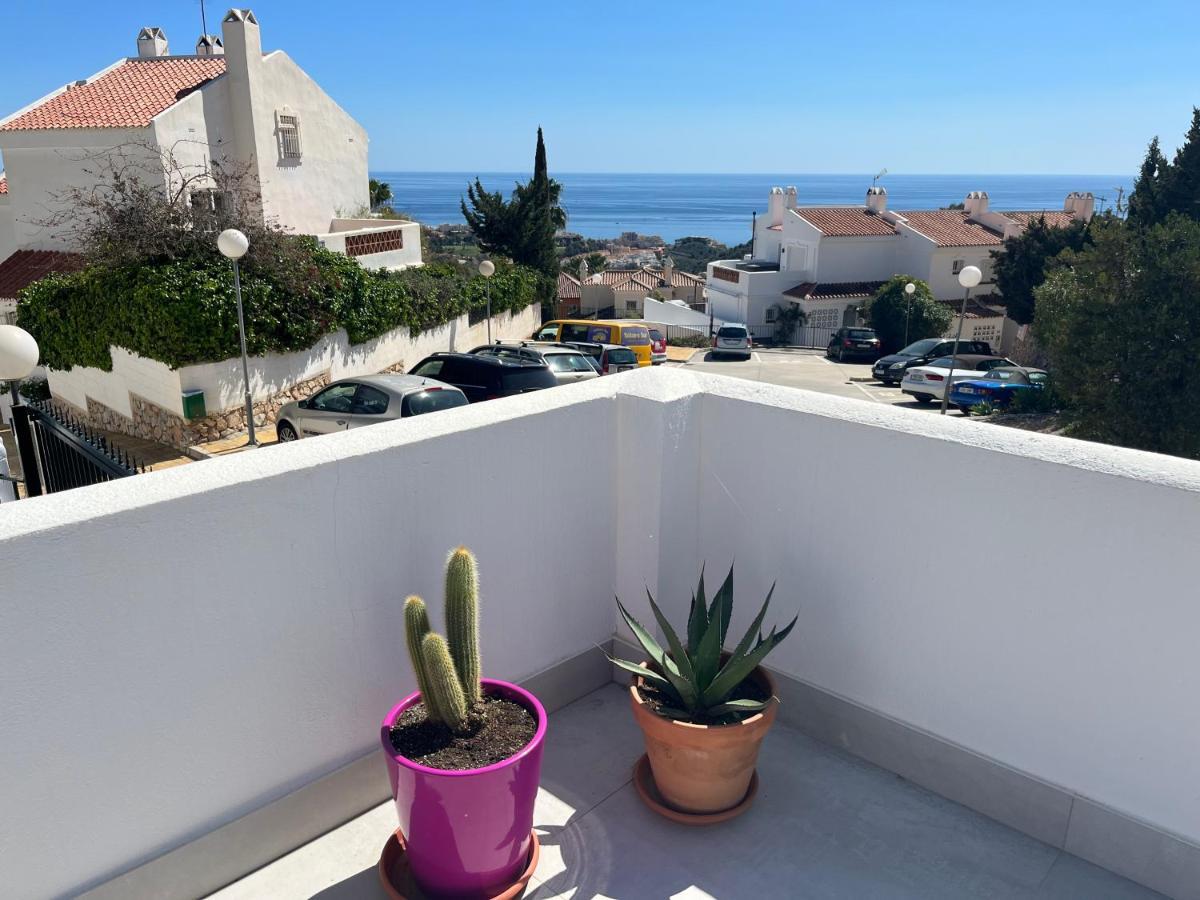 A Terrace With Sea View, 2 Bedrooms Apartment In Benalmádena Exteriör bild